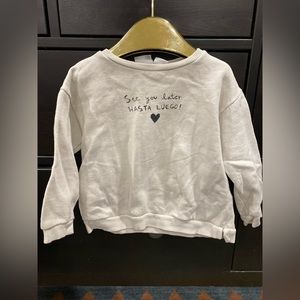 ZARA toddler pullover sweater